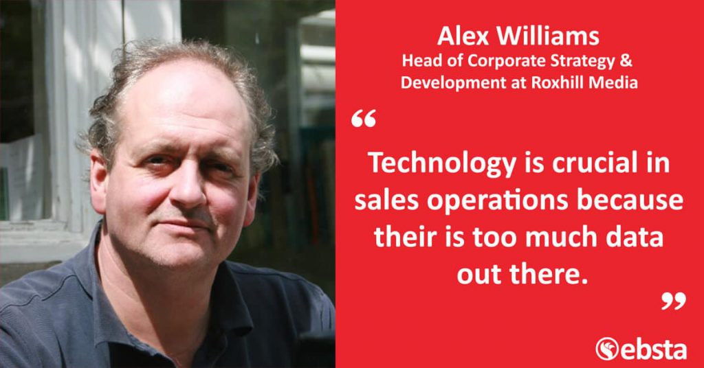 "Size of the sales team matters- Large sales teams rely on the technology and the tools much more than smaller teams." - Alex Williams