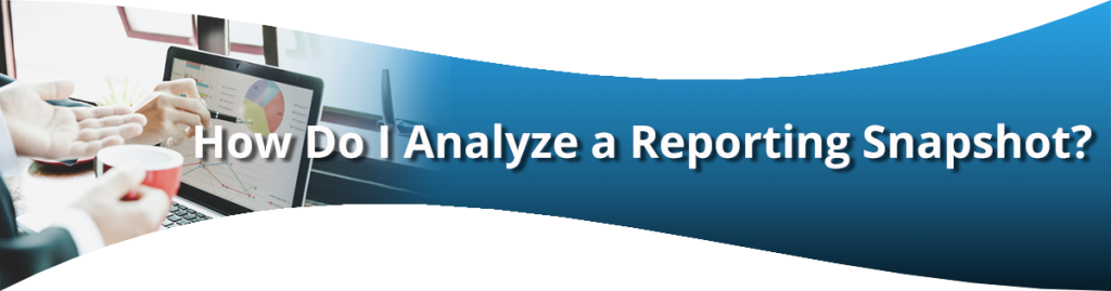 How Do I Analyze a Reporting Snapshot?